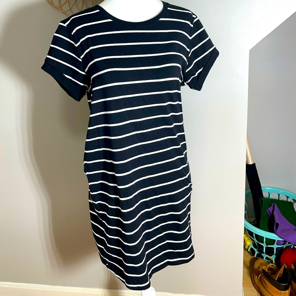 Lulus striped mini dress